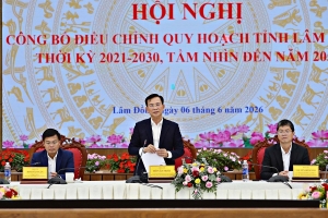 Lâm Đồng công bố điều chỉnh Quy hoạch tỉnh thời kỳ 2021 - 2030, tầm nhìn đến năm 2050