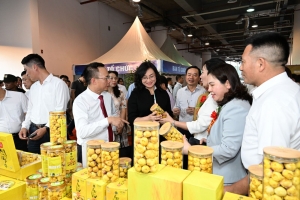Hơn 200 gian hàng tham gia Hội chợ Triển lãm sản phẩm công nghiệp nông thôn năm 2026