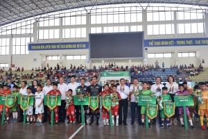Khai mạc vòng loại Giải bóng đá Nhi đồng U11 toàn quốc - Cúp Nestlé MILO 2026, bảng Hải Phòng
