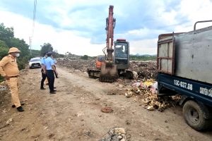 Thanh Hóa: Bắt giữ và tiêu hủy gần 2 tấn xương động vật bốc mùi hôi thối trên Quốc lộ 47B