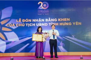 Trường Đại học Intracom kỷ niệm 20 năm thành lập và công bố bộ nhận diện thương hiệu mới