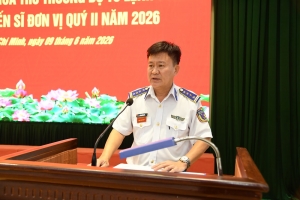 Bộ Tư lệnh Vùng Cảnh sát biển 3 tổ chức đối thoại dân chủ với cán bộ, chiến sĩ