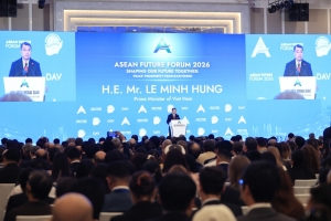 Thủ tướng Lê Minh Hưng dự phiên khai mạc Diễn đàn Tương lai ASEAN 2026