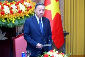 Phát biểu của Tổng Bí thư, Chủ tịch nước Tô Lâm tiếp các trưởng đoàn tham dự Diễn đàn Tương lai ASEAN 2026