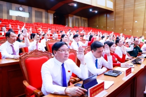 Hội đổng nhân dân tỉnh Bắc Ninh thông qua 14 nghị quyết quan trọng