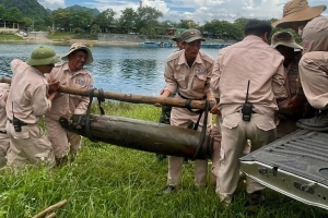 Quảng Trị: Phát hiện, xử lý an toàn quả bom nặng 227kg
