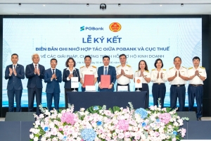 Cục Thuế hợp tác với PGBank hỗ trợ hộ kinh doanh trong kê khai, nộp thuế điện tử