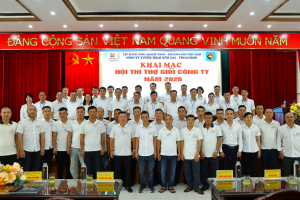 Công ty Tuyển than Hòn Gai - Vinacomin khai mạc Hội thi Thợ giỏi cấp Công ty năm 2026