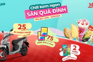 Săn Honda Vision và iPad cùng Celano & Merino hè 2026