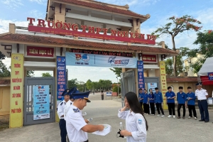 Bộ Tư lệnh Vùng Cảnh sát biển 1 đồng hành cùng thí sinh trong Kỳ thi tốt nghiệp THPT năm 2026