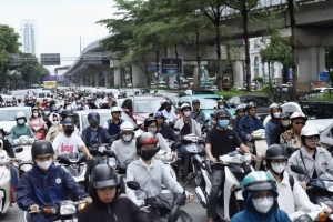 Hà Nội đề xuất hạn chế phương tiện cá nhân, thu phí giảm ùn tắc giao thông