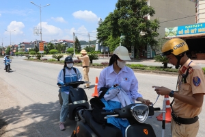 Bắc Ninh tăng cường bảo đảm an toàn giao thông cho công nhân và học sinh