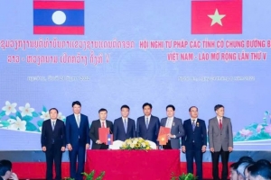 Nhìn lại 6 Hội nghị Tư pháp các tỉnh có chung đường biên giới Việt Nam - Lào