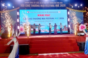 13 tỉnh thành tham gia Hội chợ Festival Huế 2026