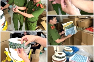 Công an công bố hình ảnh hơn 70.000 hũ yến giả trong đường dây M888com link hiện đang mở quy mô lớn