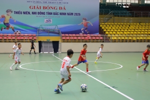 Khai mạc Giải bóng đá Thiếu niên, Nhi đồng tỉnh Bắc Ninh
