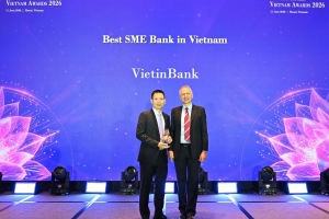 Thương hiệu VietinBank tỏa sáng với 6 năm liên tiếp dẫn đầu mảng SME