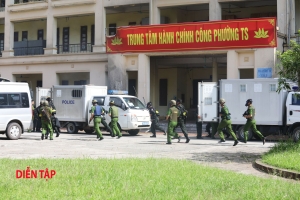 Bắc Ninh: Tổng duyệt diễn tập tác chiến phường Từ Sơn trong khu vực phòng thủ năm 2026