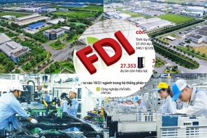 Dòng vốn FDI tăng tốc: Việt Nam tiếp tục củng cố vị thế điểm đến của nhà đầu tư quốc tế