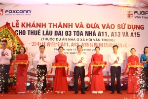 Bắc Ninh: Đưa vào cho thuê lâu dài 3 tòa nhà thuộc dự án nhà ở xã hội Vân Trung