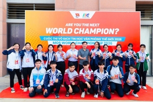 Lâm Đồng giành 7 giải tại Vòng chung kết quốc gia MOS World Championship 2026
