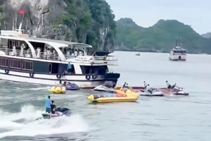 Hải Phòng thông tin vụ va chạm tàu du lịch trên vịnh Lan Hạ khiến một người tử vong