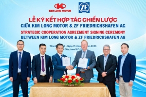 Kim Long Motor và ZF Group liên kết chiến lược, nâng tầm ô tô thương hiệu Việt