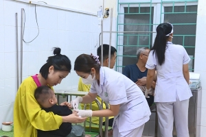 Thanh Hóa ghi nhận số trẻ mắc tiêu chảy cấp do virus Rota gia tăng