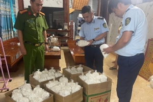 Nghệ An: Đội QLTT số 10 xử lý hàng loạt vụ vi phạm về sở hữu trí tuệ và an toàn thực phẩm