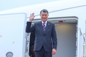 Thủ tướng Lê Minh Hưng lên đường dự Hội nghị Cấp cao kỷ niệm 35 năm quan hệ ASEAN-Nga
