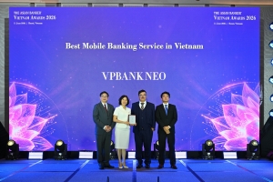 VPBank NEO lần thứ ba nhận giải quốc tế: Dấu ấn của một ngân hàng số toàn năng