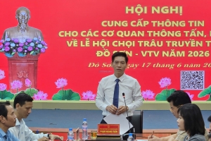 Lễ hội chọi trâu Đồ Sơn – VTV năm 2026: Sức sống di sản và quyết tâm tổ chức bài bản, văn minh, lan toả sâu rộng