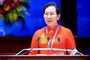 Bà Lê Thị Thủy tái đắc cử Chủ tịch Hội Liên hiệp Phụ nữ Việt Nam khóa XIV