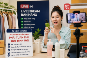 Livestream bán hàng bước vào "khuôn khổ" từ ngày 1/7