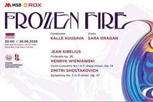 Tài năng violin trẻ Sara Dragan trở lại Hà Nội cùng 'Frozen Fire'
