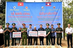 Quảng Trị: Khởi công xây dựng nhà “Nghĩa tình biên giới Việt Nam-Lào”