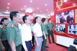 Hà Tĩnh: Triển lãm “80 năm An ninh nhân dân - Lá chắn bảo vệ An ninh Tổ quốc”
