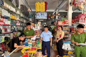 Đội QLTT số 8 Tuyên Quang: Siết chặt quản lý thị trường, mạnh tay dẹp nạn gian lận thương mại