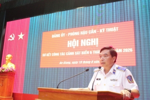Các cơ quan, đơn vị thuộc Bộ Tư lệnh Vùng Cảnh sát biển 4 tổ chức Hội nghị sơ kết công tác Cảnh sát biển 6 tháng