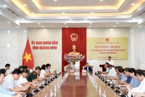 UBND tỉnh Quảng Ninh phát động thi đua thực hiện thắng lợi mục tiêu tăng trưởng