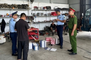 Nghệ An: Phát hiện hộ kinh doanh phụ tùng ô tô buôn bán hàng giả mạo nhãn hiệu HYUNDAI