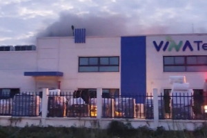 Bắc Ninh: Kịp thời khống chế vụ cháy tại Công ty Vinatech Vina