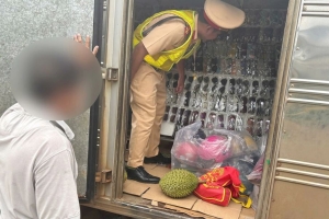 Đồng Nai: Chặn đứng xe tải chở hàng trăm sản phẩm nghi giả mạo các thương hiệu lớn