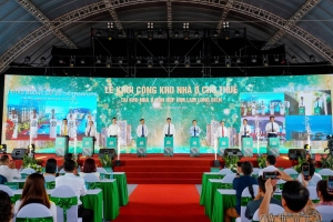 Him Lam khởi công Dự án Khu nhà ở hỗn hợp Him Lam Long Biên