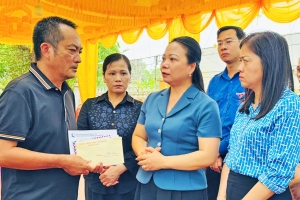 Bắc Ninh: Trao hỗ trợ gia đình có 3 mẹ con tử vong