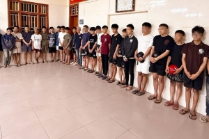 Nghệ An xử lý gần 340 trường hợp thanh, thiếu niên vi phạm sau hơn một tuần ra quân