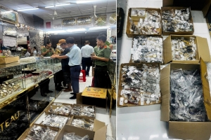 Đồng Nai: Thu giữ lô đồng hồ, kính mắt hàng hiệu nghi làm giả, trị giá hơn 800 triệu đồng