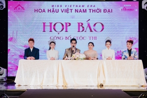 Họp báo công bố mùa 3 Hoa hậu Việt Nam Thời đại 2026 với những dấu ấn đổi mới