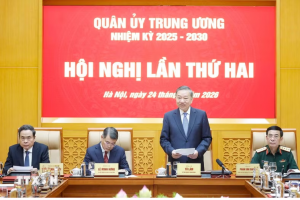 Tổng Bí thư, Chủ tịch nước Tô Lâm chủ trì Hội nghị Quân ủy Trung ương