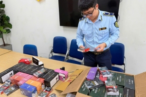 Hà Nội phát hiện, xử lý 11 vụ vi phạm liên quan thuốc lá điện tử trong nửa đầu năm 2026